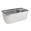 Vogue Stainless Steel 1/1 Gastronorm Tray 200mm - HospoStore