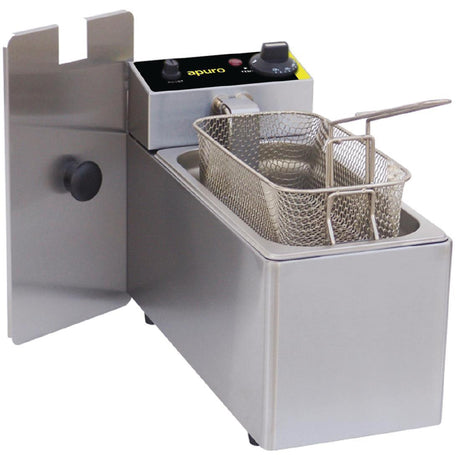 Apuro L370-A Apuro Single 3Ltr Counter Top Electric Fryer - HospoStore