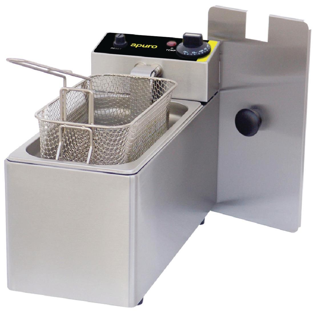 Apuro L370-A Apuro Single 3Ltr Counter Top Electric Fryer - HospoStore