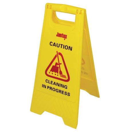 Jantex L433 Jantex Wet Floor Sign 'Cleaning in Progress' - HospoStore