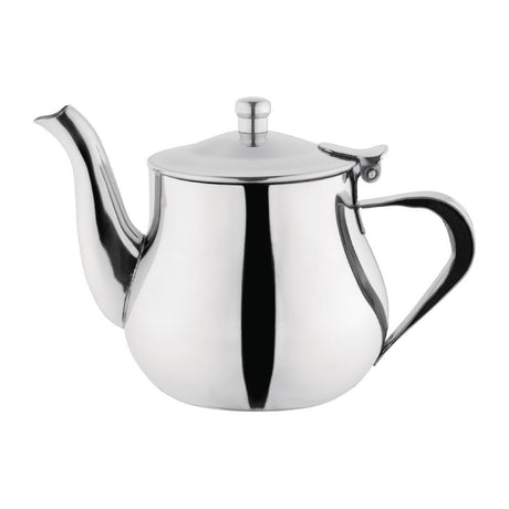 Olympia Arabian Tea Pot Stainless Steel 500ml - HospoStore