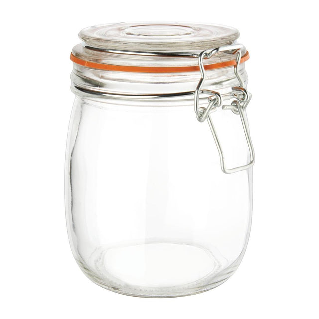 Vogue Clip Top Preserve Jars 750ml - HospoStore