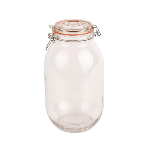 Vogue Clip Top Preserve Jars 3Ltr - HospoStore