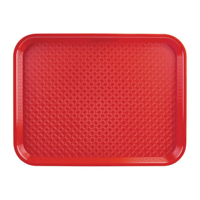 Kristallon Polypropylene Foodservice Tray 415 x 305mm Red - HospoStore