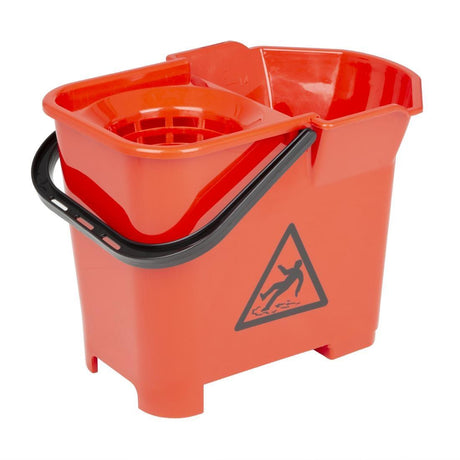 Jantex S222 Mop Bucket Complete Red - 3 parts - HospoStore