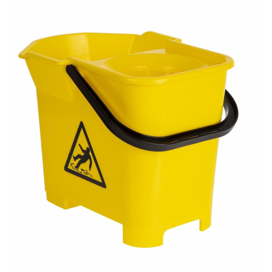 Jantex S223 Mop Bucket Complete Yellow - 3 parts - HospoStore