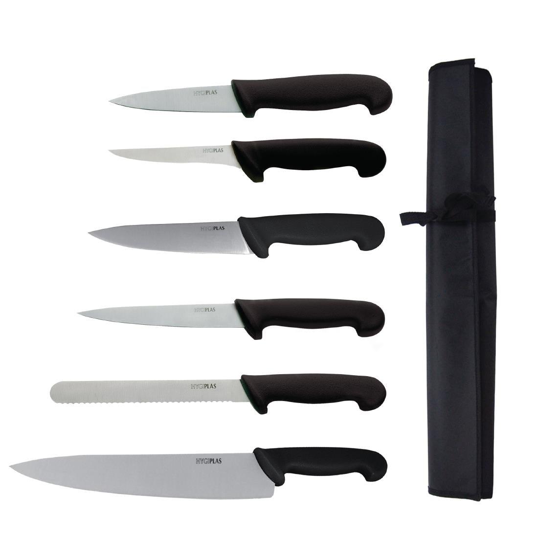 Hygiplas 7 Piece Knife Set - HospoStore