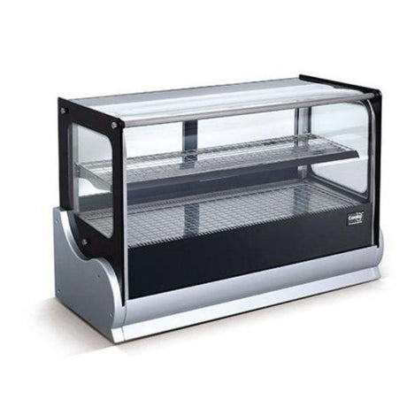 Anvil DGHV0550 Hot Square Countertop Showcase 1500mm - HospoStore