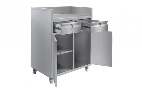 Simply Stainless SS40.WS Waiters Station for front of house applications - HospoStore