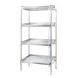 Simply Stainless SS17.1500SS Adjustable Standard Stainless Steel 4 Tier Shelving - HospoStore