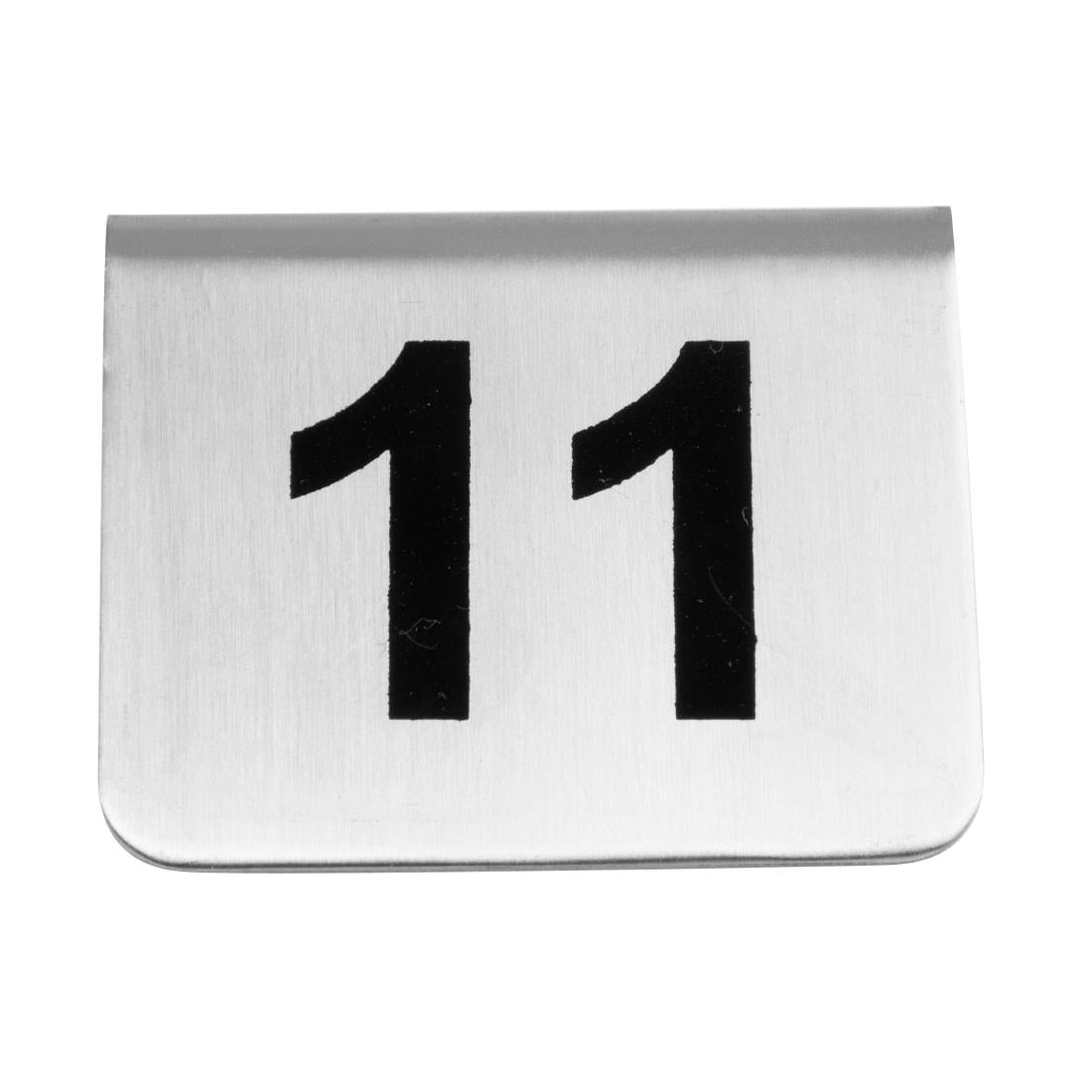 Table Numbers Set St/St - 11-20