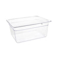 Vogue Clear Polycarbonate 1/2 Gastronorm Tray 150mm - HospoStore