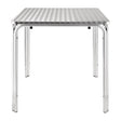 Bolero Square Stacking Table Stainless Steel 700mm - HospoStore