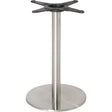 Bolero Stainless Steel Round Table Base - HospoStore