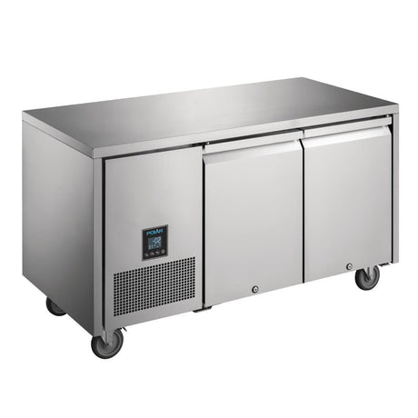 Polar UA005-A Polar U series Premium 2 Door Counter Refrigerator - HospoStore