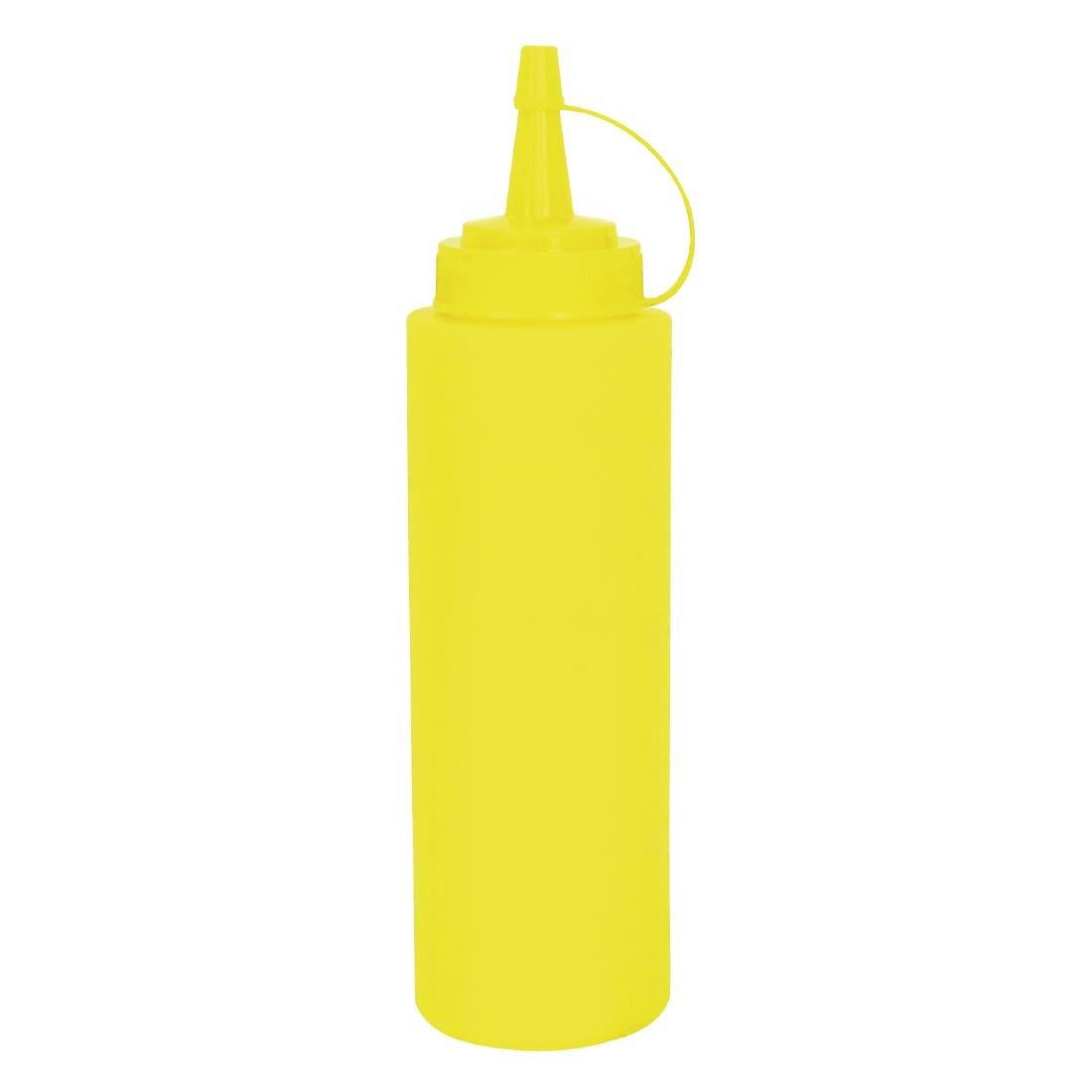 Vogue Yellow Squeeze Sauce Bottle 994ml - HospoStore